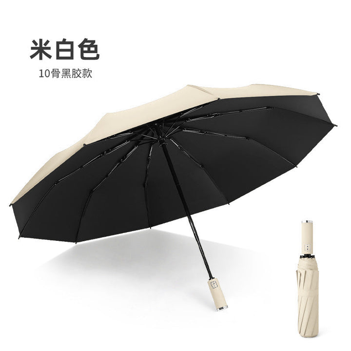 Ladies umbrella with floral design and reinforced frame Kalsten