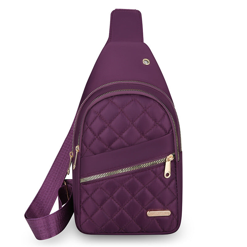 Chic Quilted Sling Bag Acalora