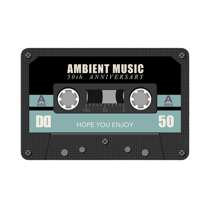 Retro Cassette Tape Bath Mat Kalsten