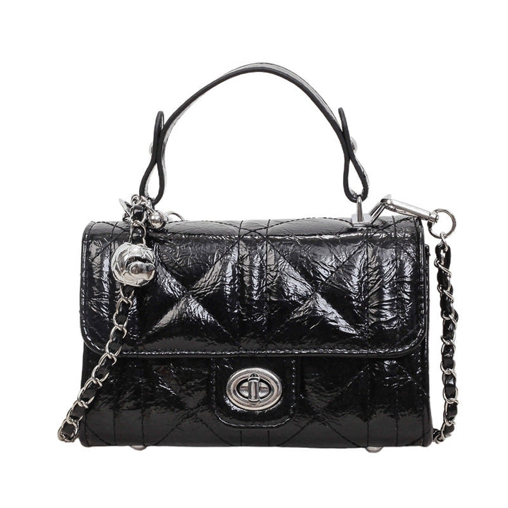 Quilted Faux Leather Crossbody Bag Kalsten