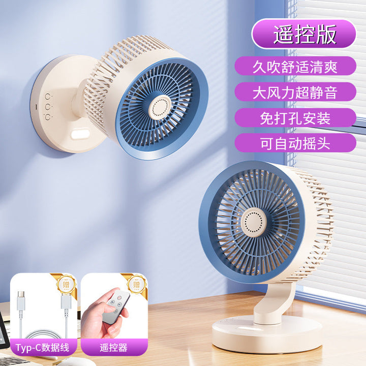 Ladies Portable Table Fan in Modern and Compact Design Kalsten