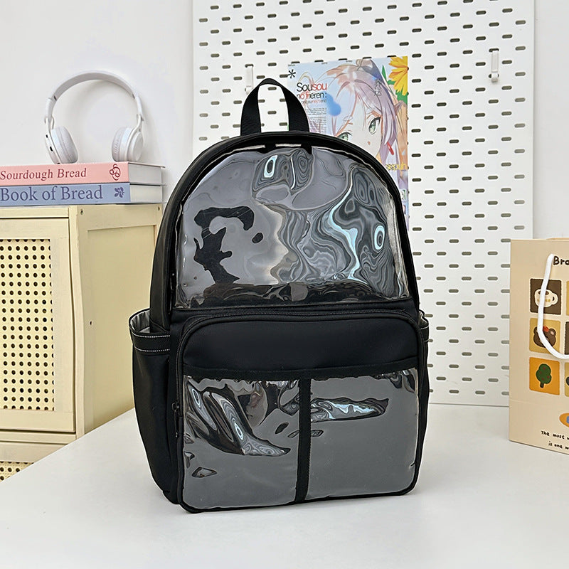 Contemporary Clear School Backpack