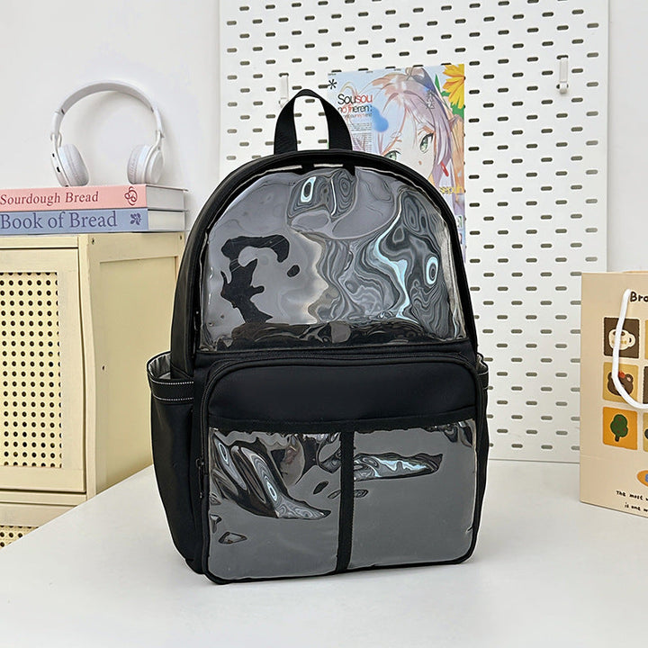 Contemporary Clear School Backpack