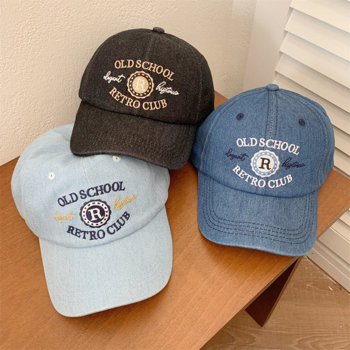Unisex Retro Denim Baseball Cap Kalsten