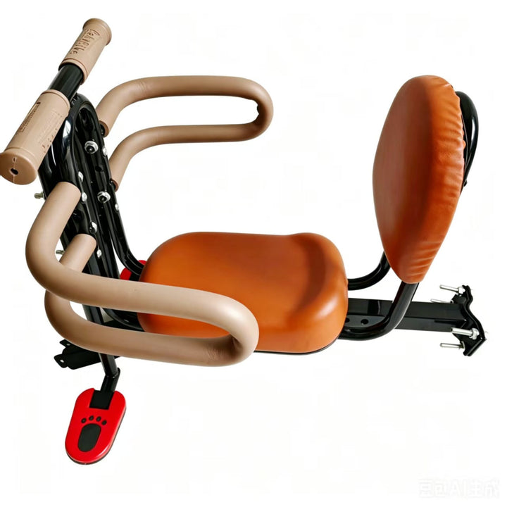 padded detachable child scooter seat with backrest and safety armrests Kalsten