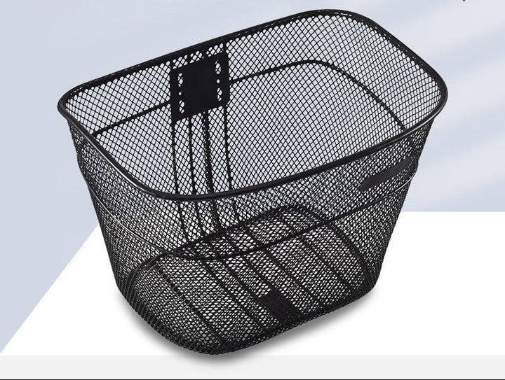 front-mount mesh bicycle basket with universal bracket Kalsten