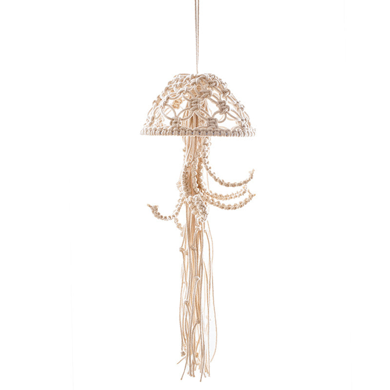 Decorative Macramé Ceiling Light Shade Acalora