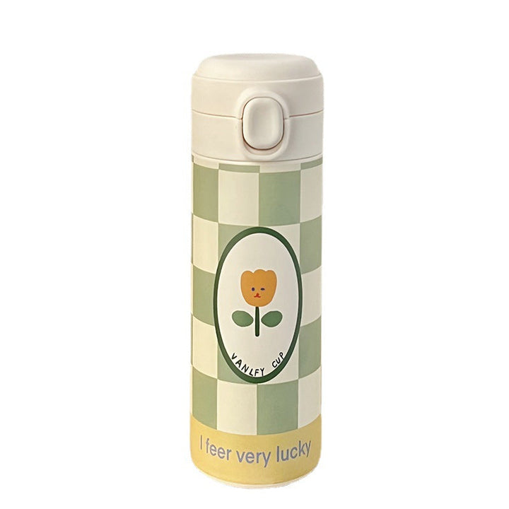 Women's Insulated Drinking Bottle with Innovative Leak Proof Kalsten