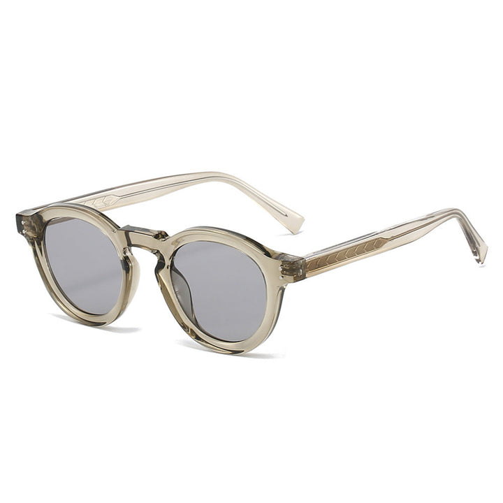 Ladies fashionable sunglasses in a stylish round design by Kalsten