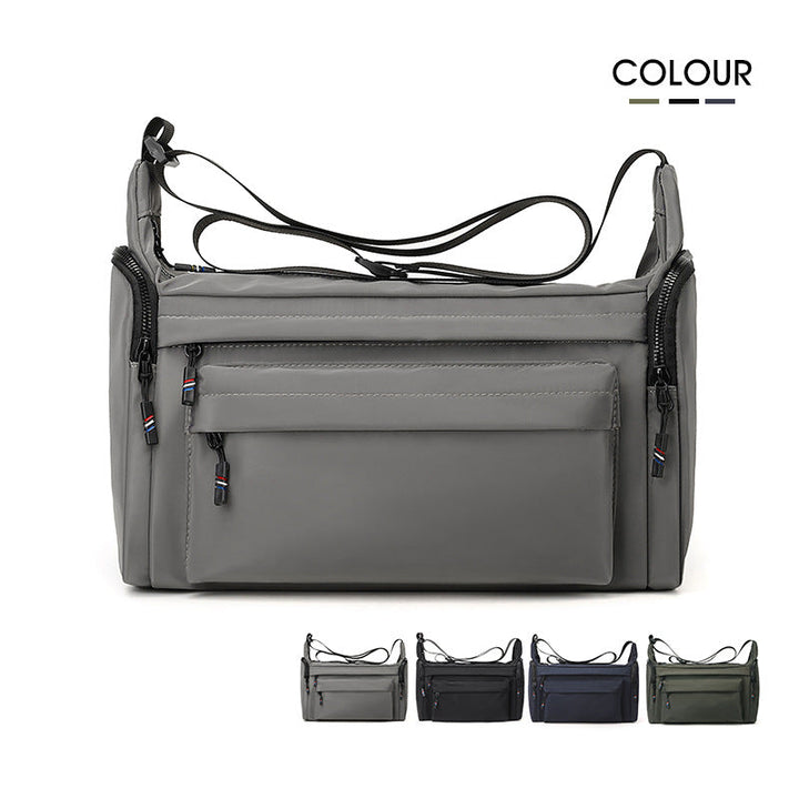 Structured Multi-Pocket Tactical Messenger Bag Kalsten