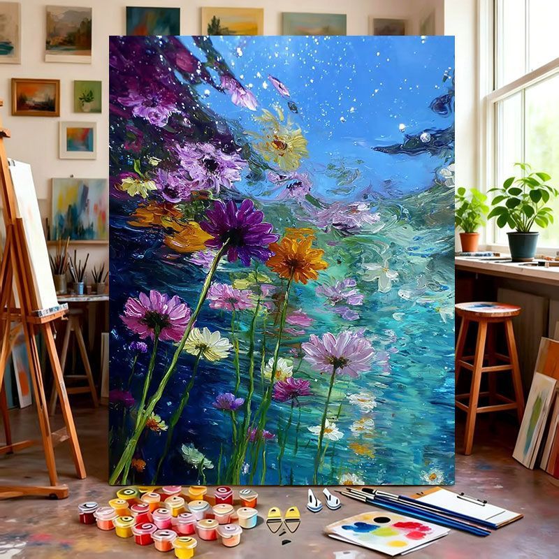 Floral Art Canvas Kalsten
