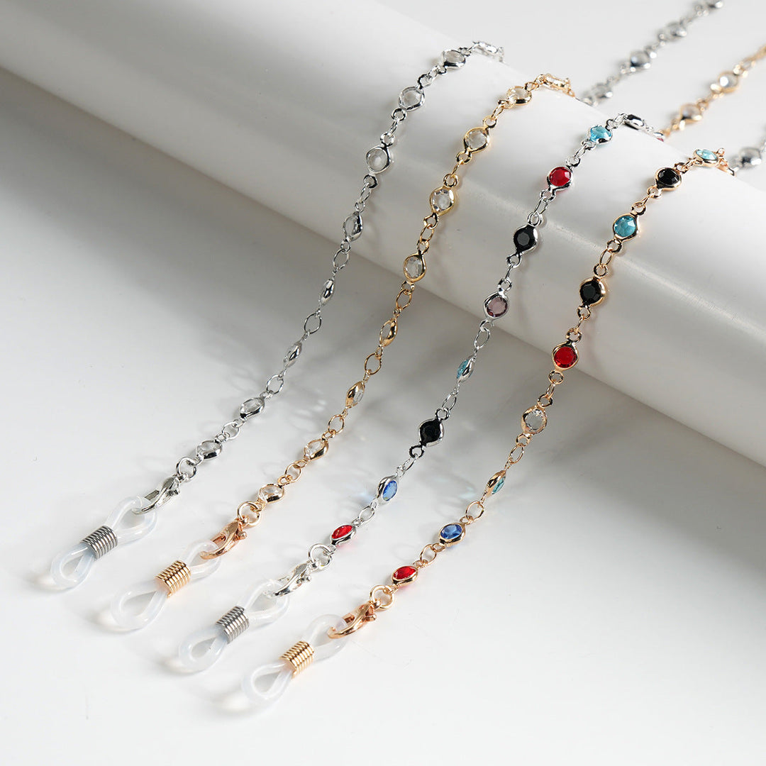 Stylish Gemstone Eyewear Chain Kalsten