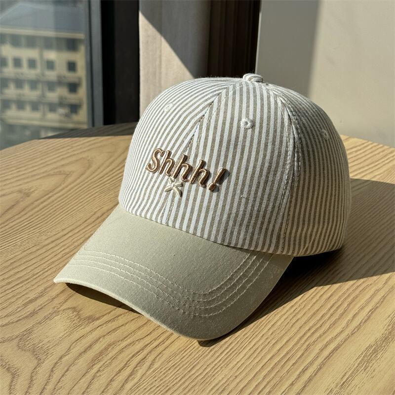 Women's Casual Striped Graphic Cap Kalsten