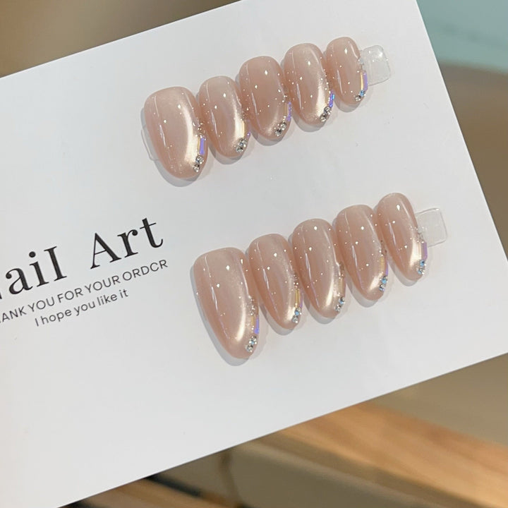 Artificial nails with Romantic Design Kalsten