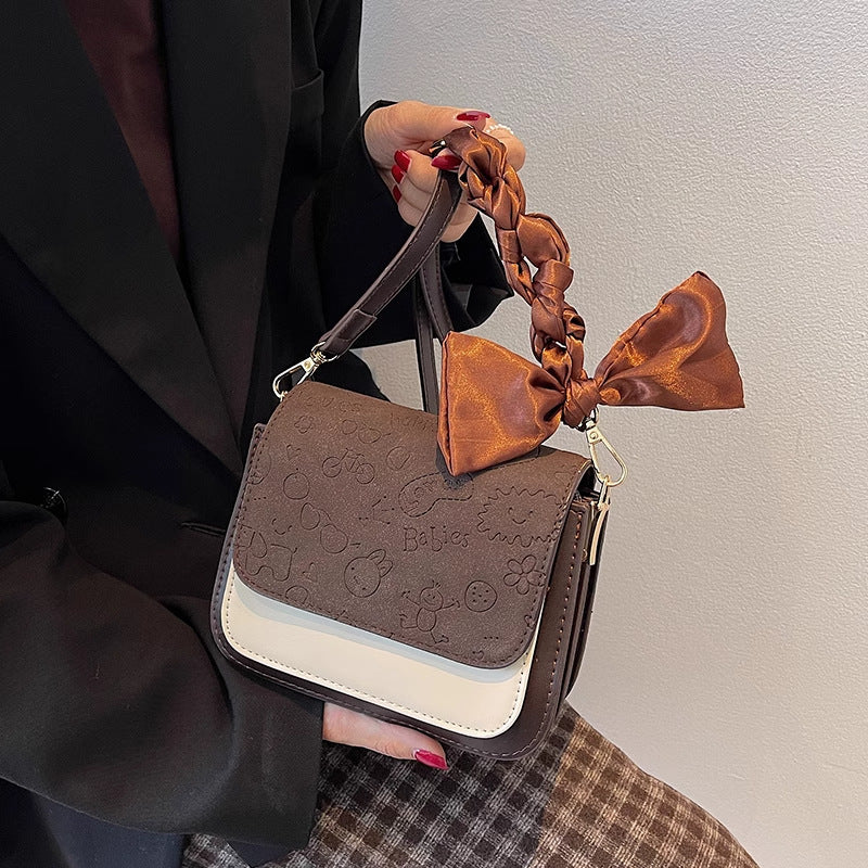 Chic Textured Mini Crossbody Bag Kalsten