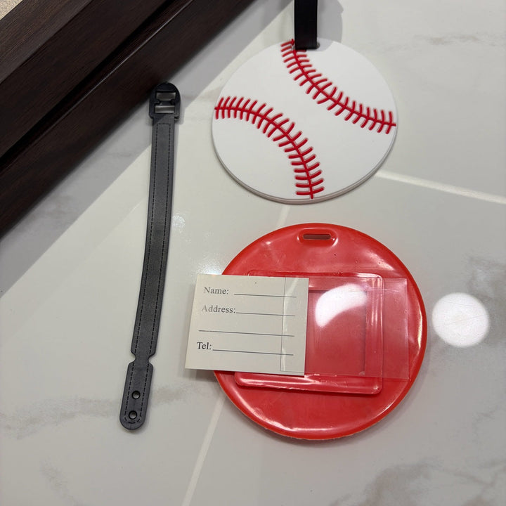 Basketball-Themed Luggage Tag Kalsten