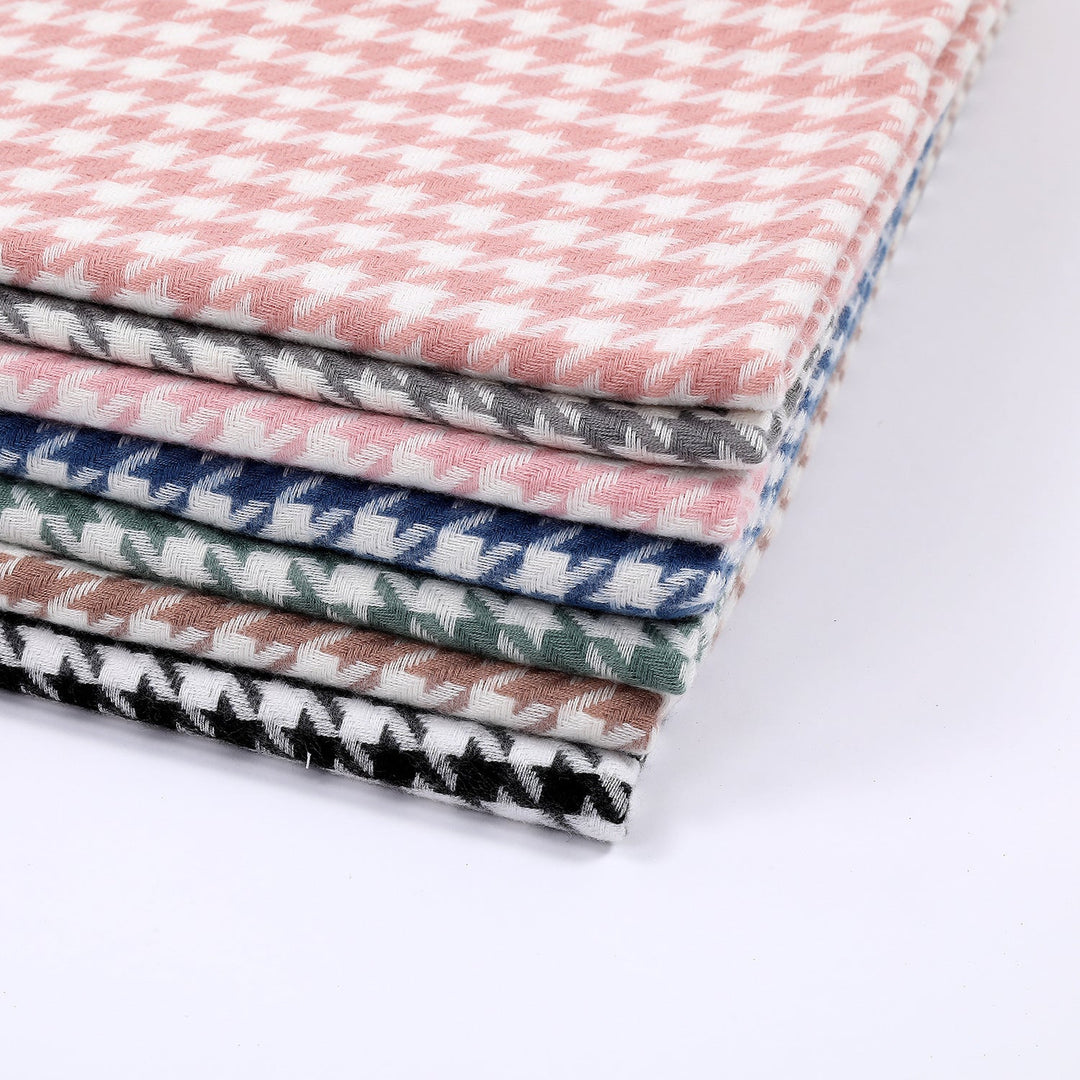Ladies elegant scarf with houndstooth pattern Kalsten