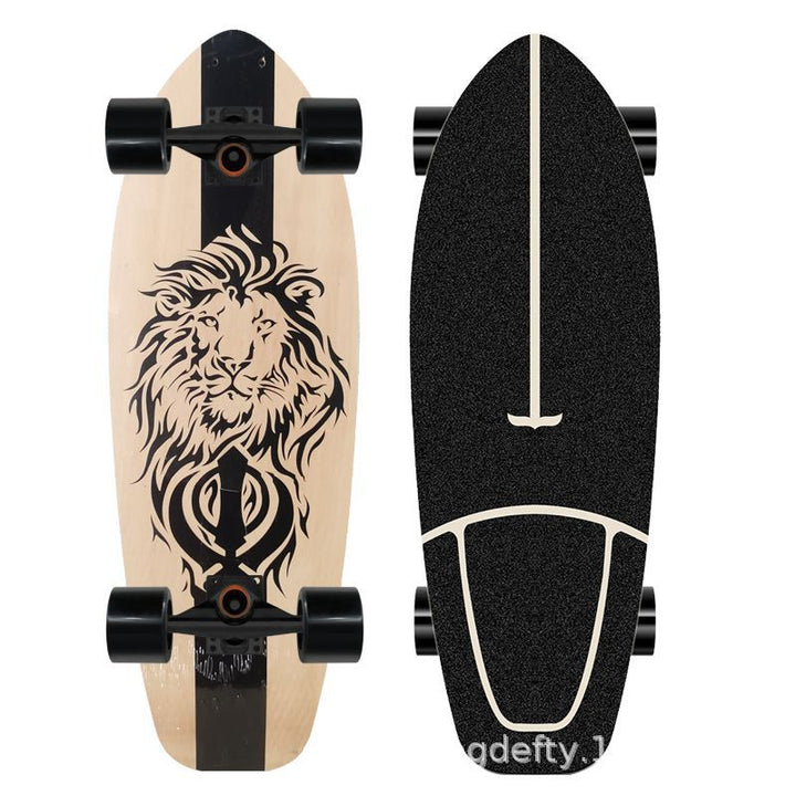 Artistic Lion Design Skateboard Kalsten