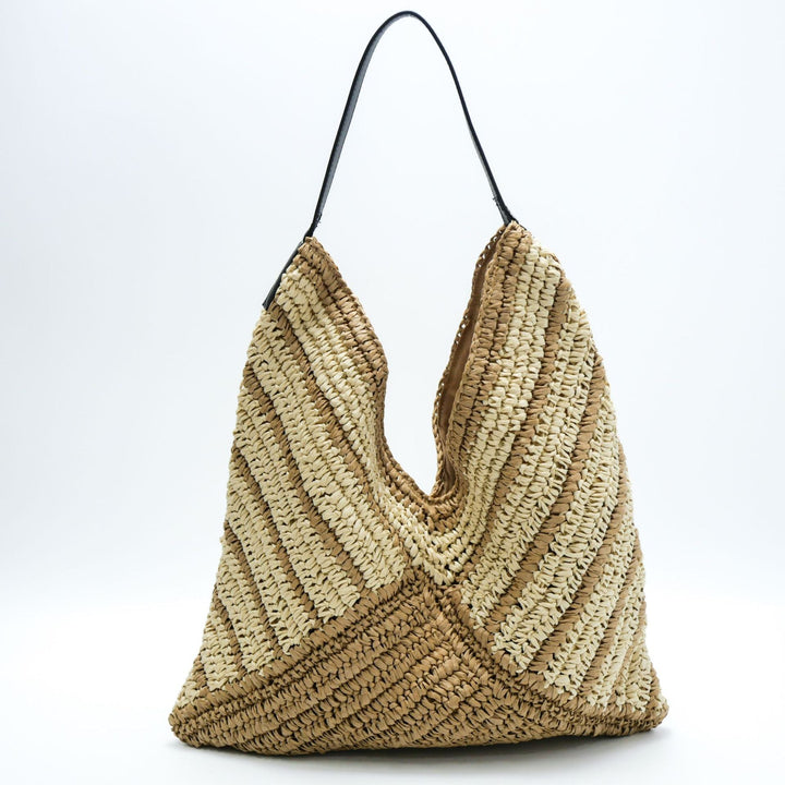 Leisure bag made of braided natural material Kalsten
