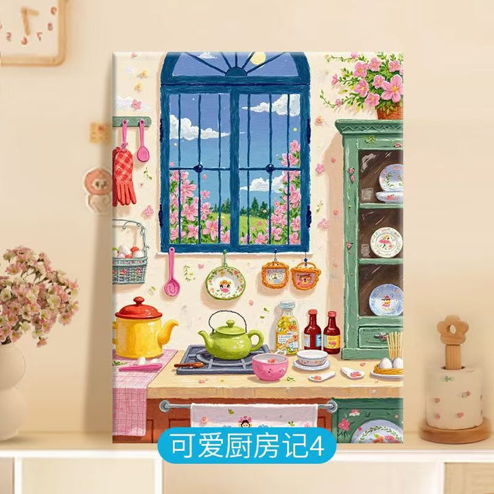 Kitchen-Themed Decorative Canvas Art Kalsten