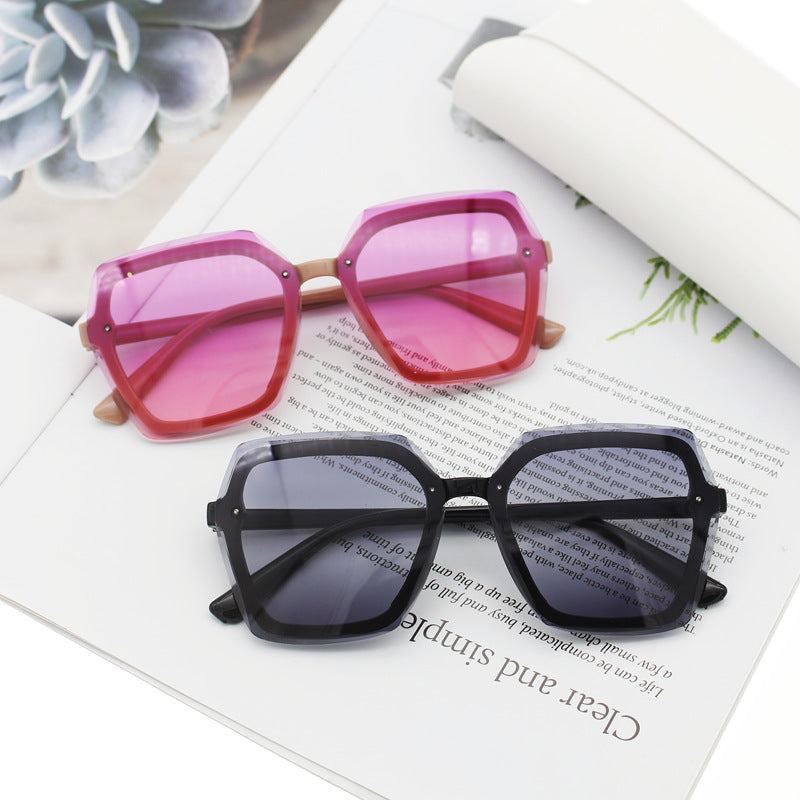Women's oversized geometric sunglasses Kalsten