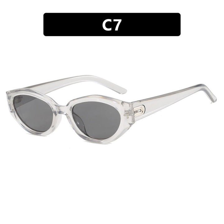 Women Cat-Eye Sunglasses with accentuated transparent frame and UV protection Kalsten