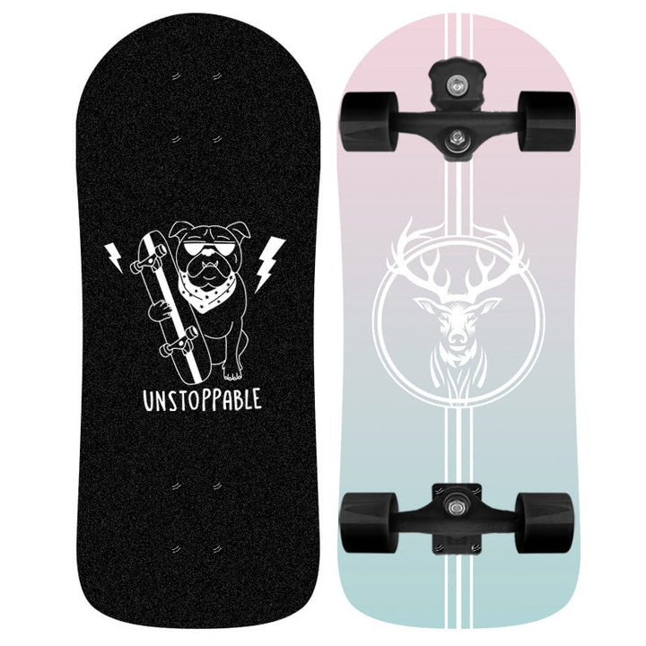 Unicorn-Themed Graphic Skateboard Kalsten