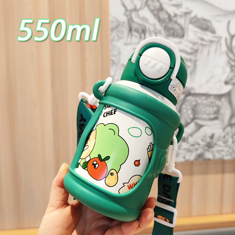 Women’s creative drinking bottle with stable silicone cover Kalsten