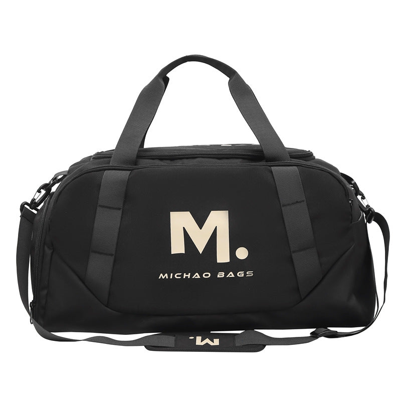 Sporty travel bag with reinforced material Kalsten