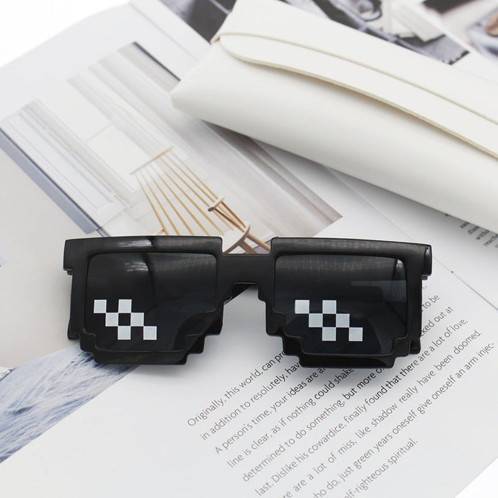 Ladies Retro Sunglasses in Stylish Pixel Design Kalsten