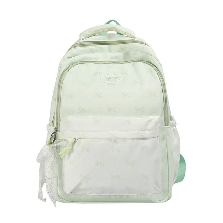 Cute Bow Pattern School Backpack Kalsten