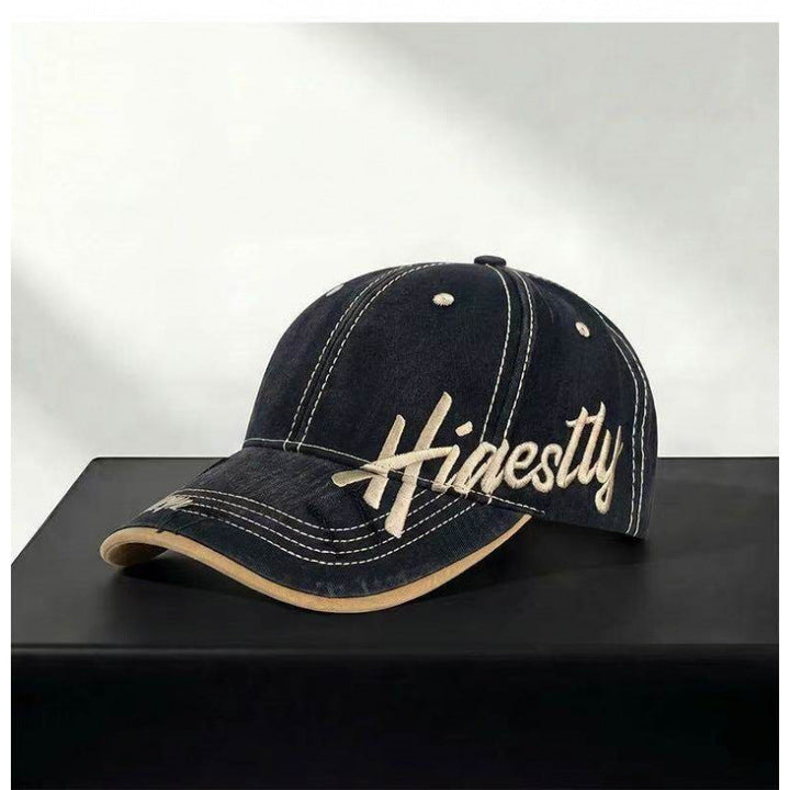 Women's Distressed Casual Graphic Baseball Cap Kalsten