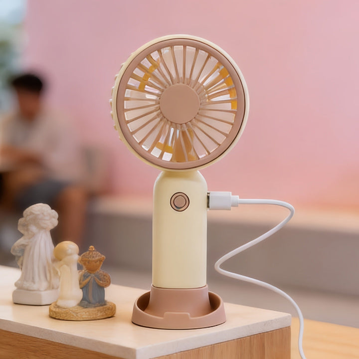Ladies portable battery-operated hand fan Kalsten