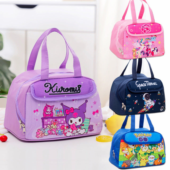 Cartoon-Themed Insulated Lunch Bag Kalsten