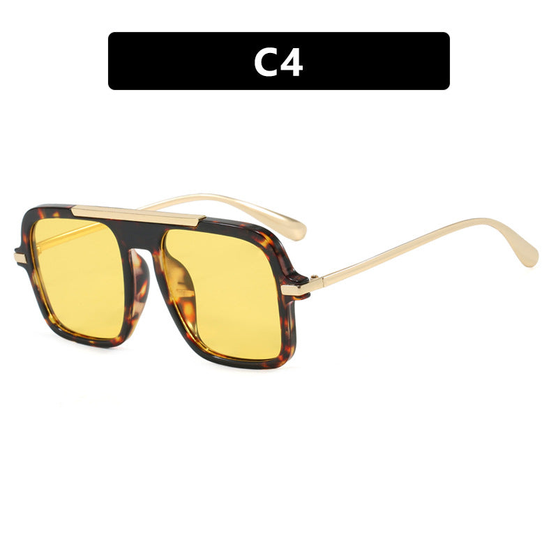 Women's square sunglasses with luxurious metal frame and sturdy lenses Kalsten