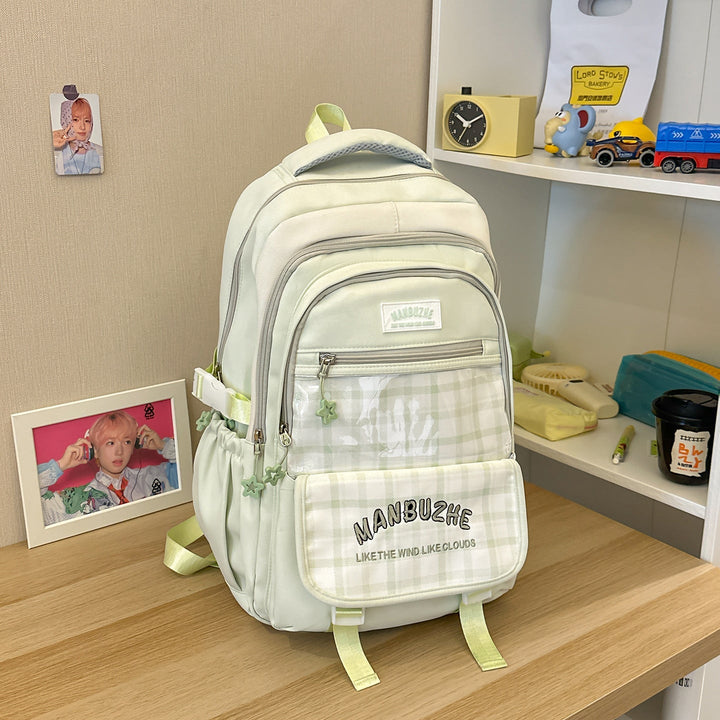 Casual Multi-Pocket Laptop School Backpack