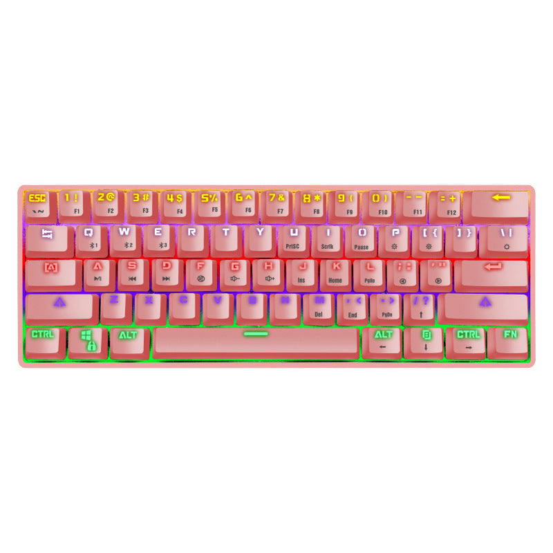 Compact Mechanical Gaming Keyboard with Backlit Keys Kalsten