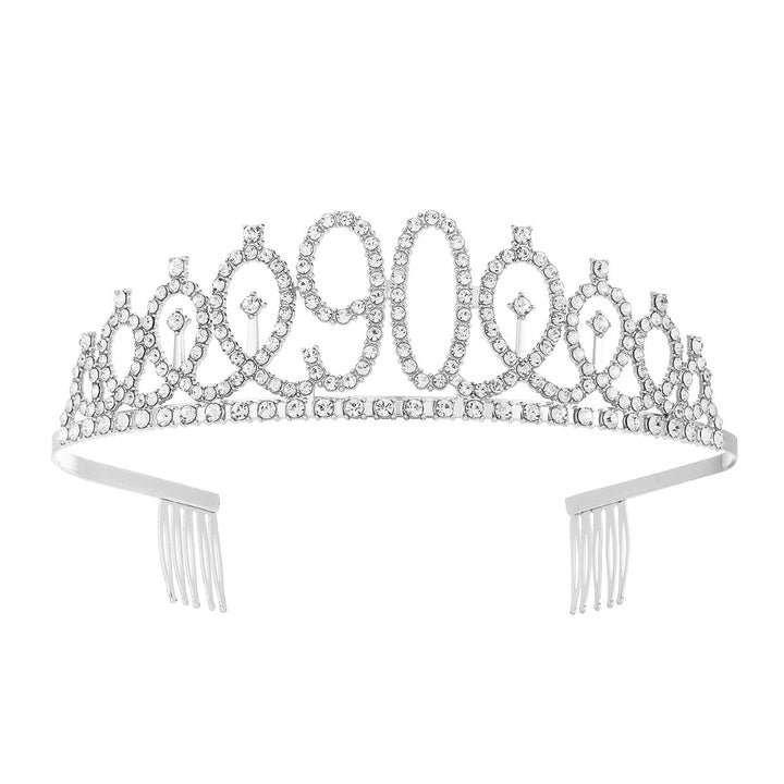 Women's Crystal-Embellished Tiara with Elegant Design Kalsten
