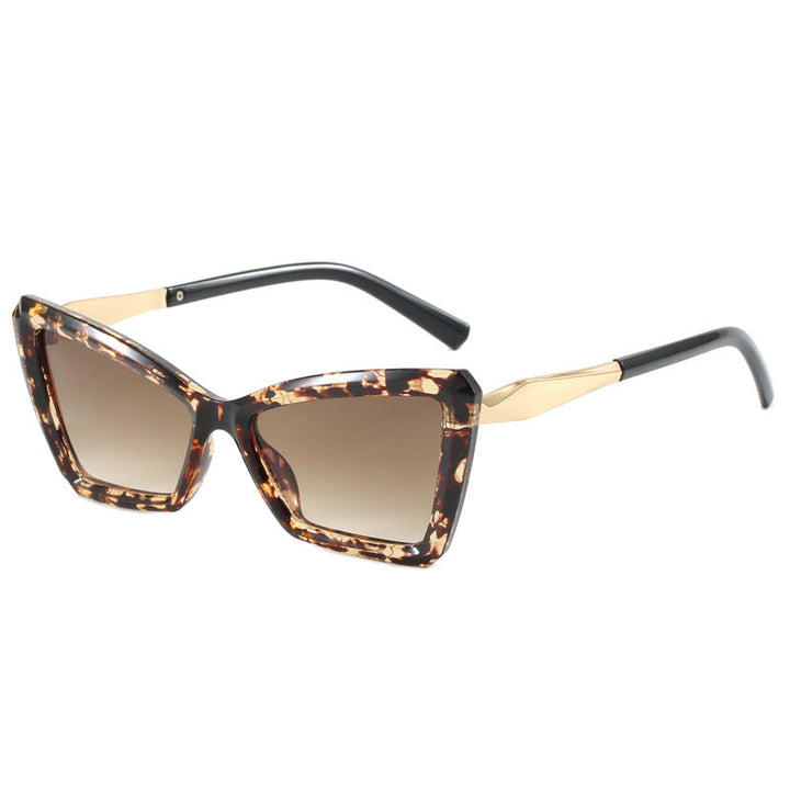 Women's Cat-Eye Sunglasses with Luxurious Transparent Frame Kalsten