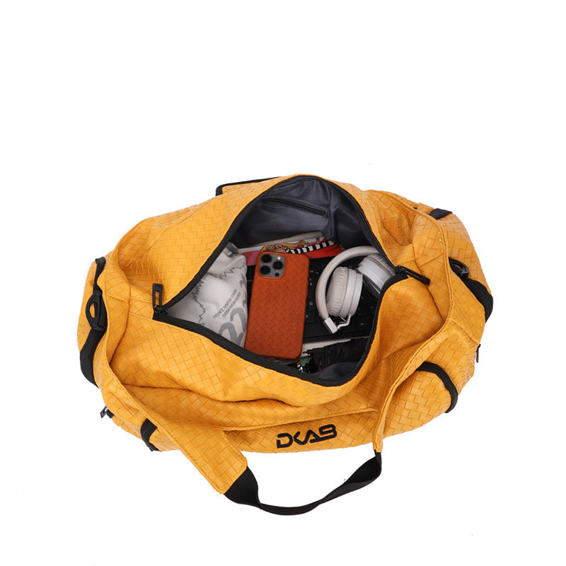 Sporty Duffel Bag with Versatile Compartments and Water-Repellent Material Kalsten