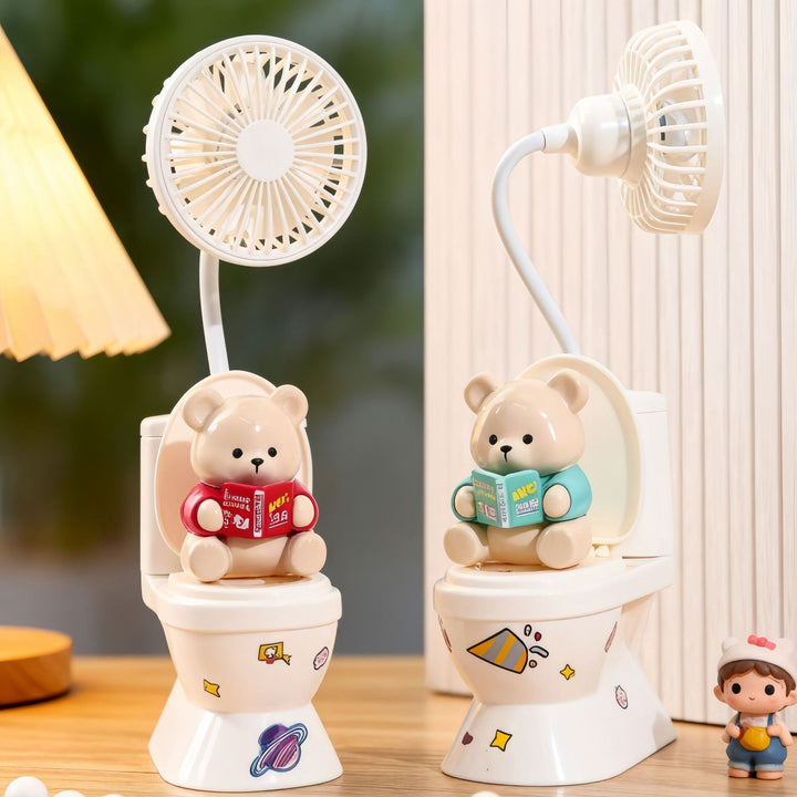 Unisex Creative Table Fan with Processed Design Kalsten