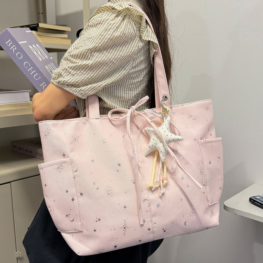 Chic Multi-Pocket Tote Bag Kalsten