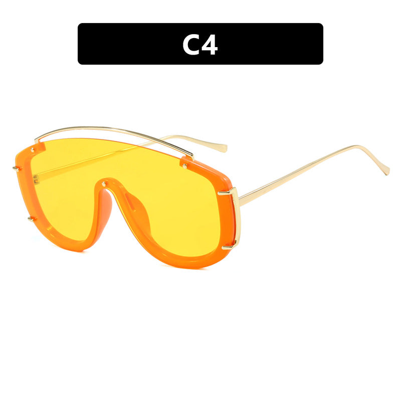 Ladies futuristic oversized sunglasses Kalsten