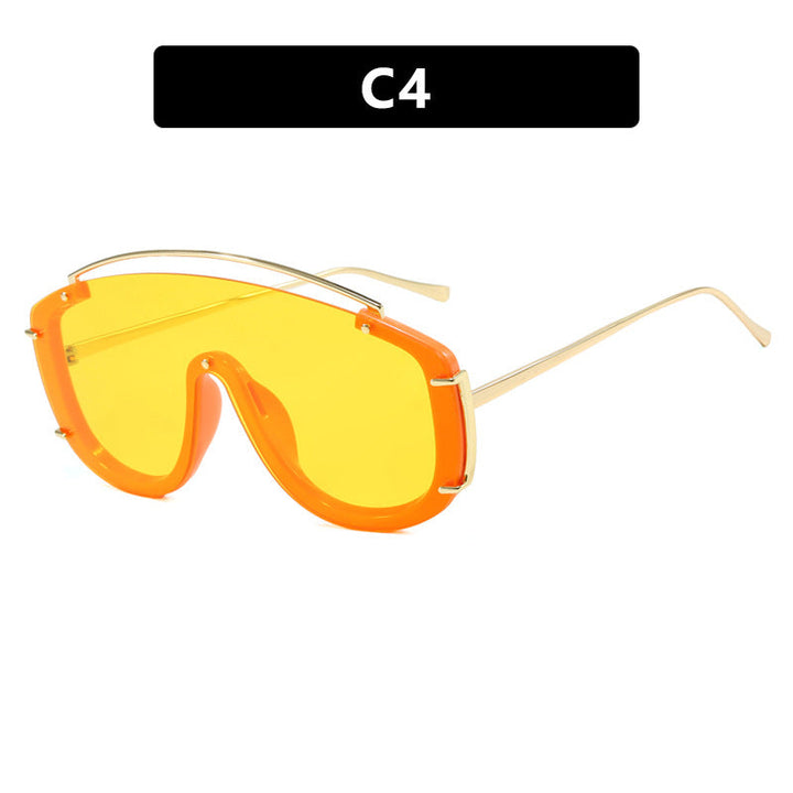 Ladies futuristic oversized sunglasses Kalsten
