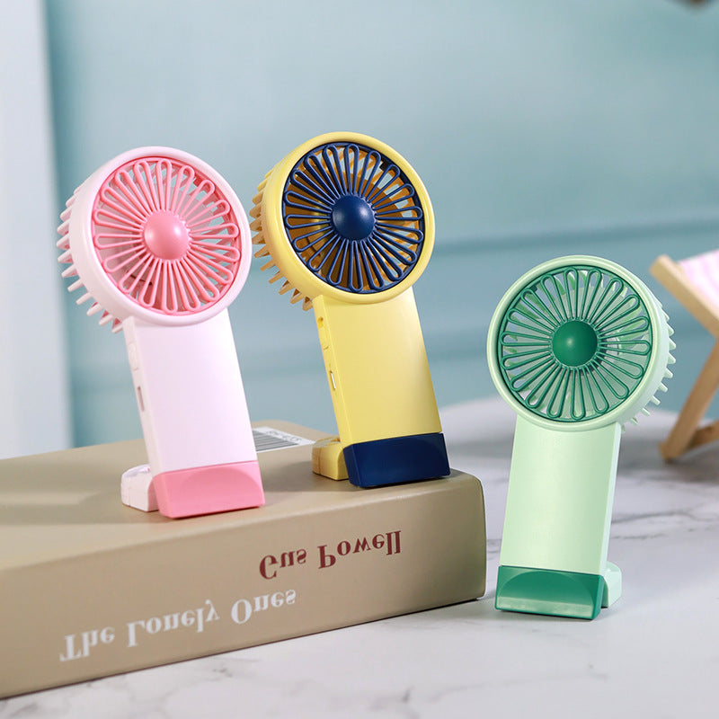 Ladies Portable Hand Fan with Folding Mechanism Kalsten