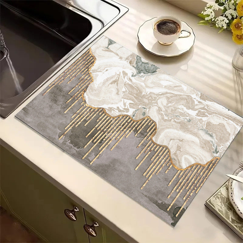 Abstract Geometric Dining Table Mat Acalora
