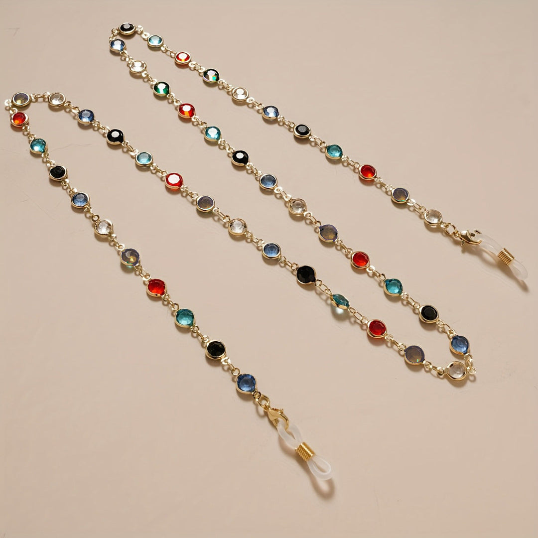 Elegant Beaded Eyewear Chain Kalsten