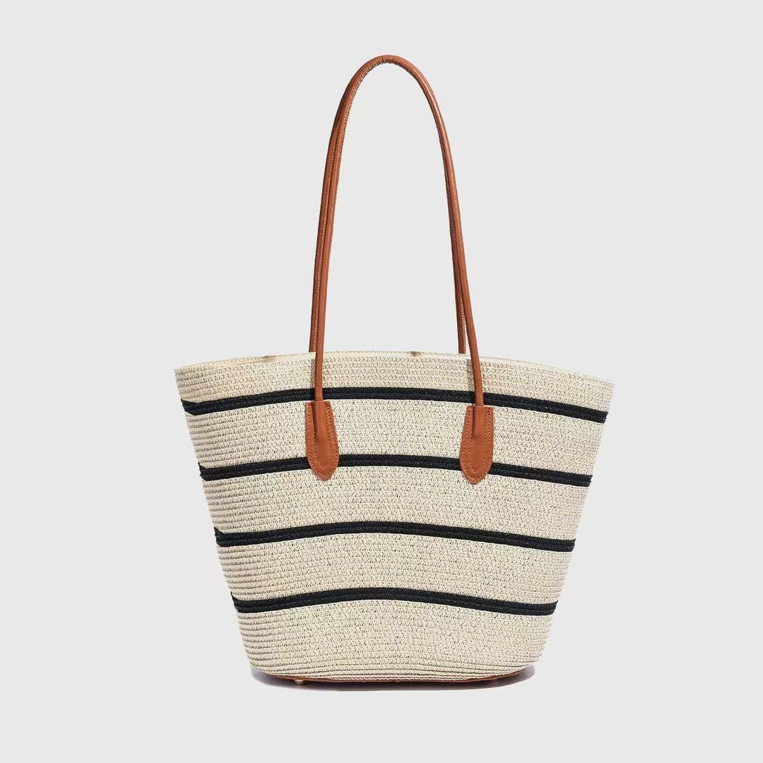 Sleek beach bag with matching sun hat Kalsten