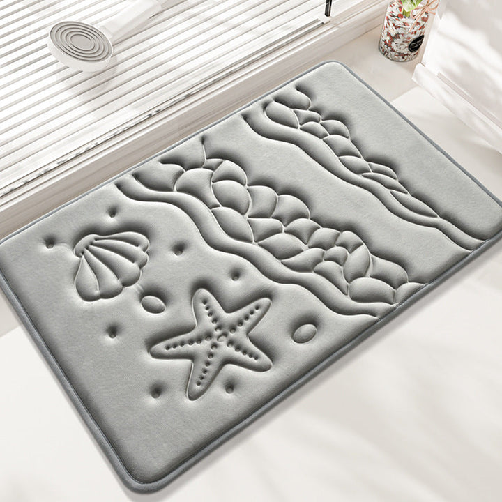 Coastal Themed Shower Mat