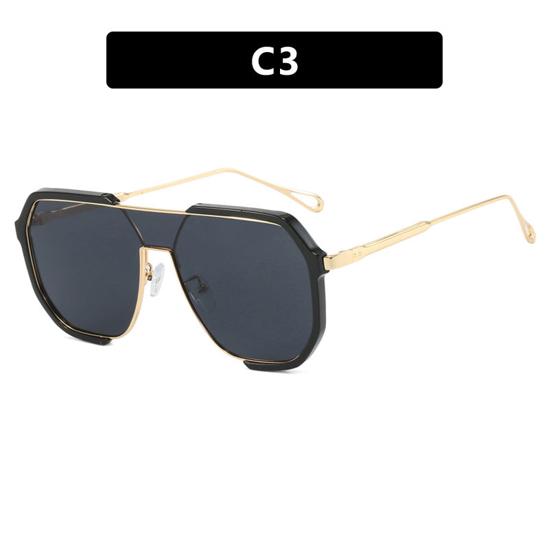 Women’s geometric sunglasses with special frame and UV protection Kalsten